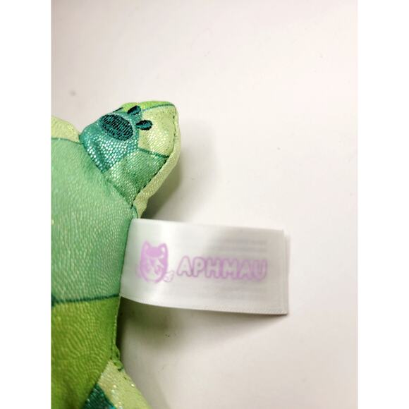 Aphmau Cat Meemeows Plush Lot (2) Red Dragon & Green Gem Turtle Toy - Picture 5 of 5